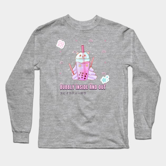 Bubbly inside and out Long Sleeve T-Shirt by ArtsyStone